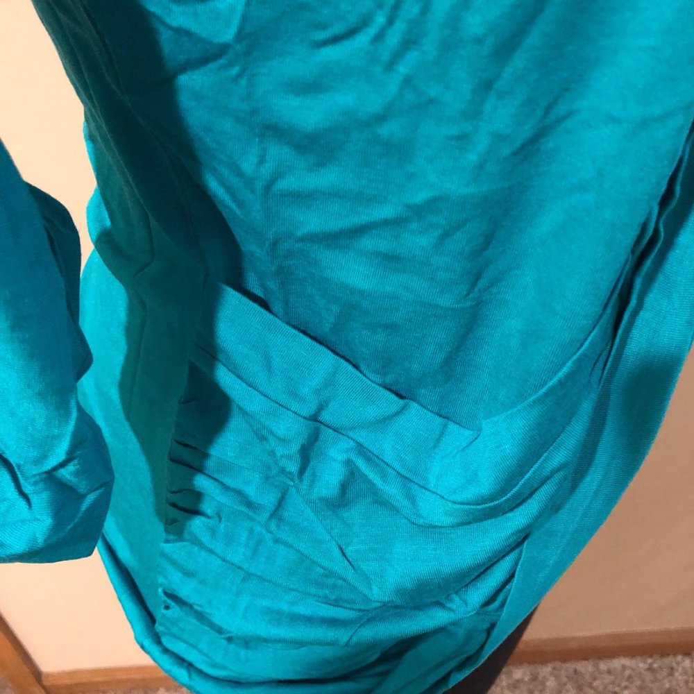 Teal Flyaway Cardigan - Picture 4 of 5